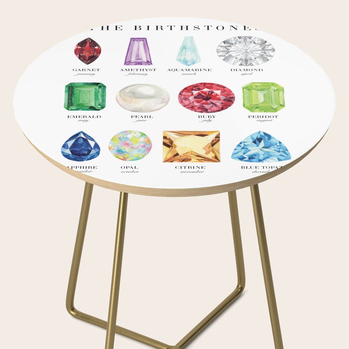 The Birthstones Side Table Gallery Image 2
