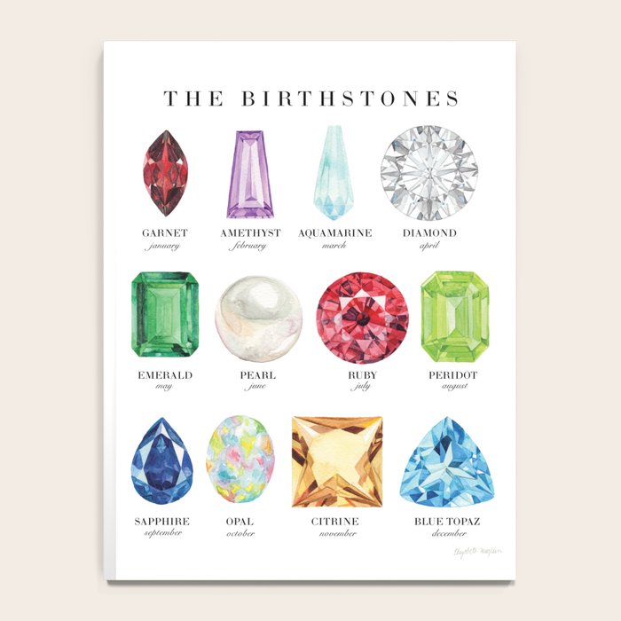 The Birthstones Notebook Gallery Image 4