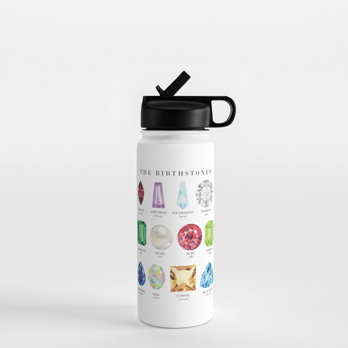The Birthstones Water Bottle Gallery Image 1