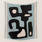 Modern Abstract Minimal Shapes 114 Wall Tapestry Gallery Image 4