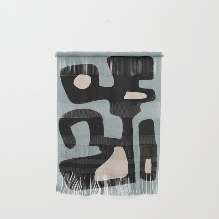 Modern Abstract Minimal Shapes 114 Wall Hanging Gallery Image 1