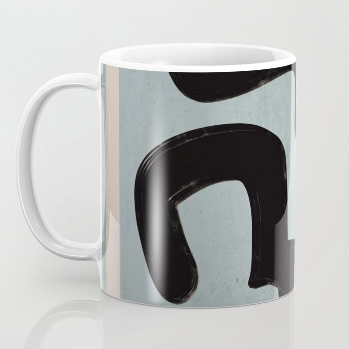 Modern Abstract Minimal Shapes 114 Coffee Mug Gallery Image 3