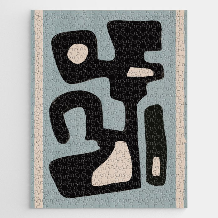 Modern Abstract Minimal Shapes 114 Jigsaw Puzzle Gallery Image 1