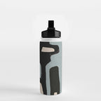 Modern Abstract Minimal Shapes 114 Water Bottle Gallery Image 2