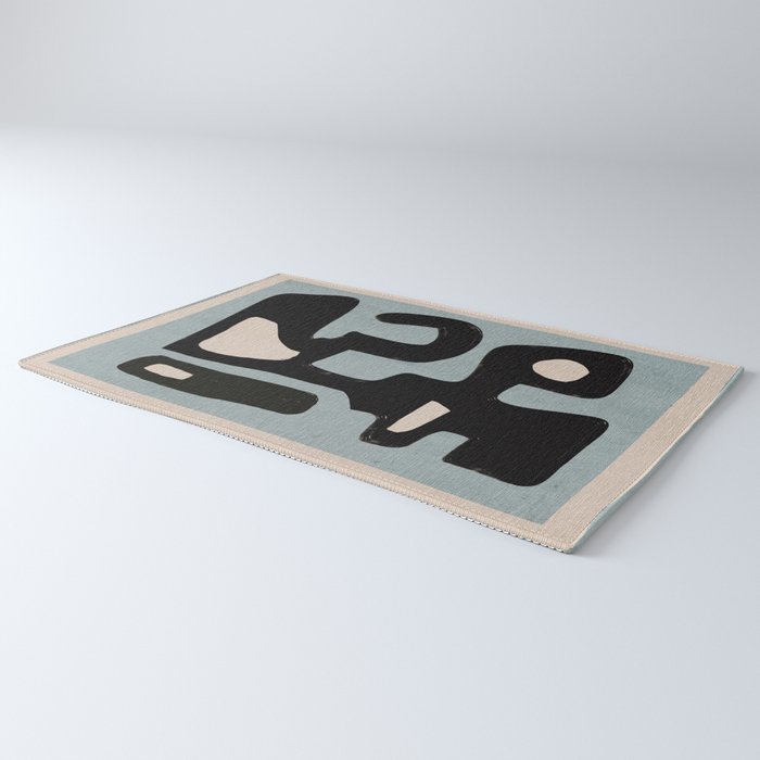 Modern Abstract Minimal Shapes 114 Rug Gallery Image 3