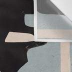 Modern Abstract Minimal Shapes 114 Wall Tapestry Gallery Image 3