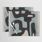 Modern Abstract Minimal Shapes 114 Placemat Gallery Image 1