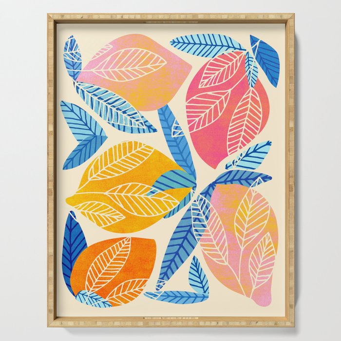 Pop Mangoes Tropical Fruit Series Serving Tray Gallery Image 1