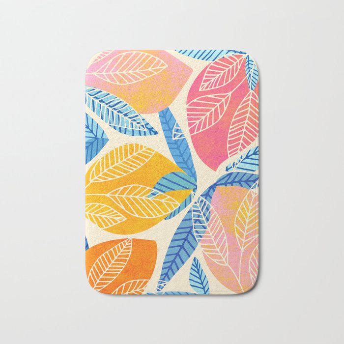 Pop Mangoes Tropical Fruit Series Bath Mat Gallery Image 1