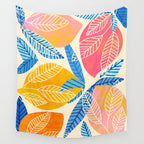 Pop Mangoes Tropical Fruit Series Wall Tapestry Gallery Image 4