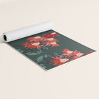 Girl's eye: autumn flower  Yoga Mat Gallery Image 2