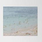 summer beach cxlii - spain Throw Blanket Gallery Image 2