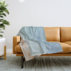summer beach cxlii - spain Throw Blanket Gallery Image 1