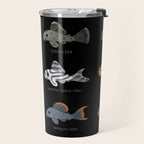 Pleco! - white Travel Mug Gallery Image 2