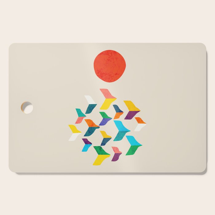 Great Bird Migration Cutting Board Gallery Image 1
