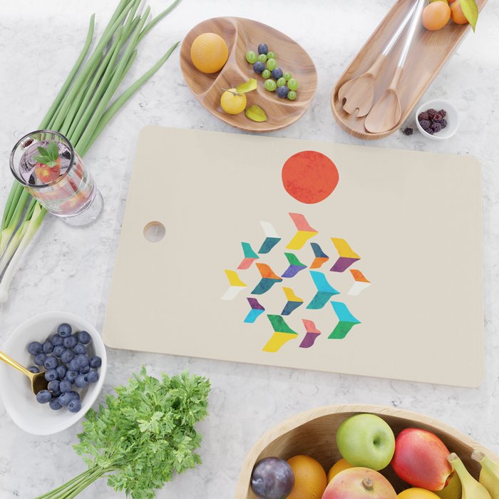 Great Bird Migration Cutting Board Gallery Image 2