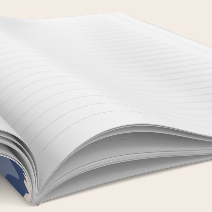 Winter Flower Field - Muted Colors Notebook Gallery Image 2