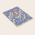 Winter Flower Field - Muted Colors Notebook Gallery Image 3