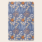 Winter Flower Field - Muted Colors Cutting Board Gallery Image 1