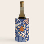 Winter Flower Field - Muted Colors Wine Chiller Gallery Image 2