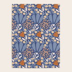 Winter Flower Field - Muted Colors Poster Gallery Image 4