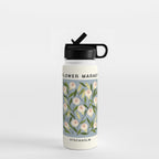 Flower Market No. 5 Water Bottle Gallery Image 1