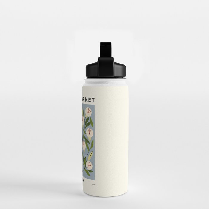 Flower Market No. 5 Water Bottle Gallery Image 2