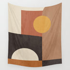 geometric abstract 41 Wall Tapestry Gallery Image 4