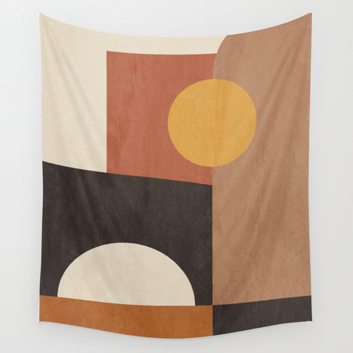 geometric abstract 41 Wall Tapestry Gallery Image 4