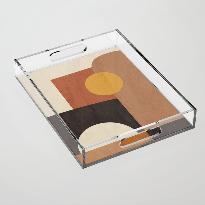 geometric abstract 41 Acrylic Tray Gallery Image 1