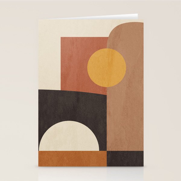 geometric abstract 41 Stationery Card Gallery Image 2