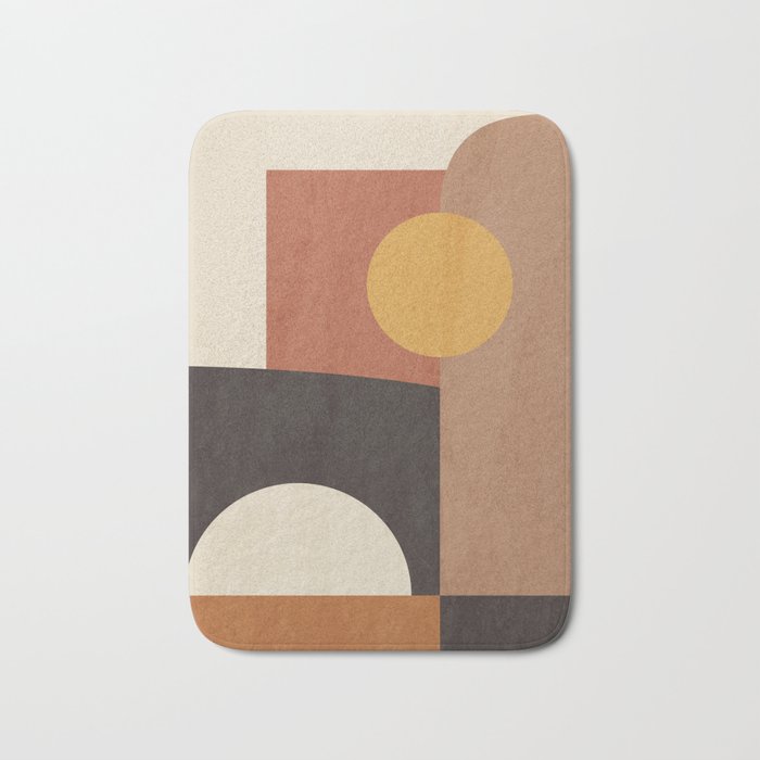 geometric abstract 41 Bath Mat Gallery Image 1