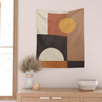 geometric abstract 41 Wall Tapestry Gallery Image 2