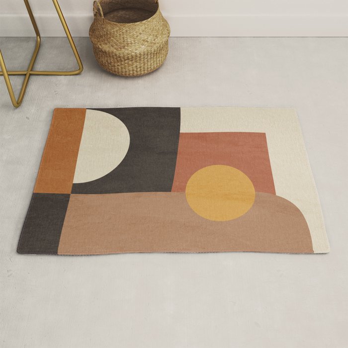 geometric abstract 41 Rug Gallery Image 1