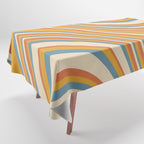 Wavy Stripes XX - Retro Summer Tablecloth Gallery Image 1