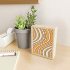 Wavy Stripes XX - Retro Summer Mini Art Print Gallery Image 2