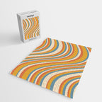 Wavy Stripes XX - Retro Summer Jigsaw Puzzle Gallery Image 2