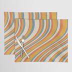 Wavy Stripes XX - Retro Summer Placemat Gallery Image 1