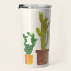 Hedgehog and Cactus (incognito) Travel Mug Gallery Image 3