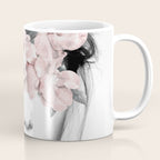 WOMAN WITH FLOWERS 10 Coffee Mug Gallery Image 1