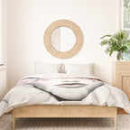 WOMAN WITH FLOWERS 10 Duvet Cover Gallery Image 3