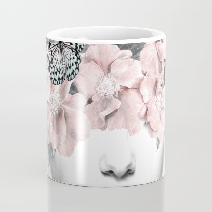 WOMAN WITH FLOWERS 10 Coffee Mug Gallery Image 4
