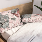 WOMAN WITH FLOWERS 10 Pillow Sham Gallery Image 2