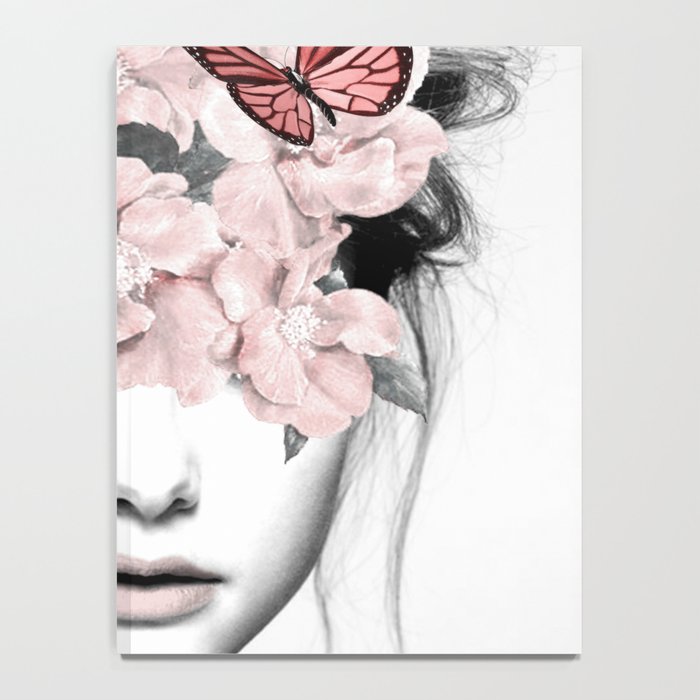 WOMAN WITH FLOWERS 10 Notebook Gallery Image 4