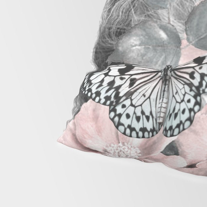WOMAN WITH FLOWERS 10 Pillow Sham Gallery Image 4