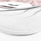 WOMAN WITH FLOWERS 10 Bath Mat Gallery Image 3