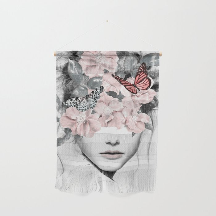 WOMAN WITH FLOWERS 10 Wall Hanging Gallery Image 1