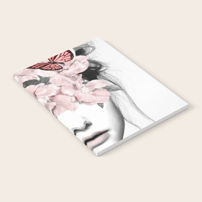 WOMAN WITH FLOWERS 10 Notebook Gallery Image 2