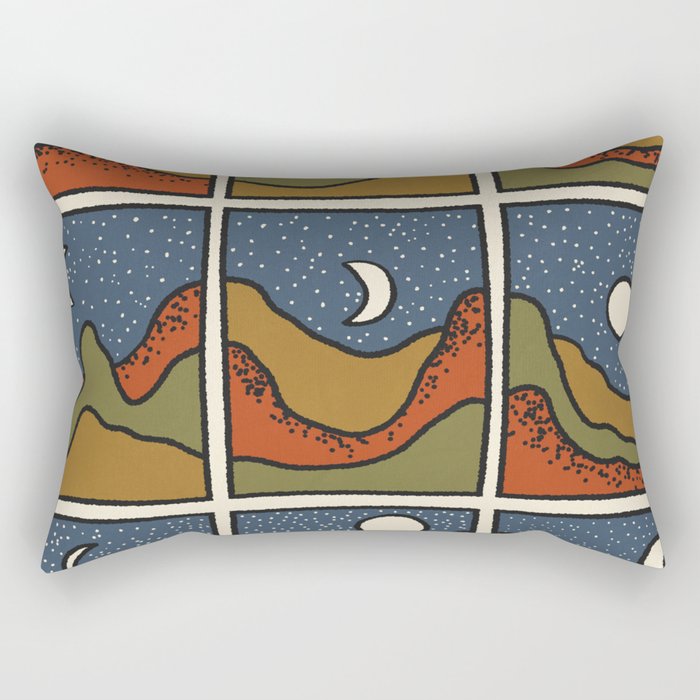Starry Nights Rectangular Pillow Gallery Image 1