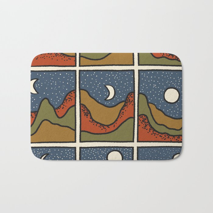 Starry Nights Bath Mat Gallery Image 1